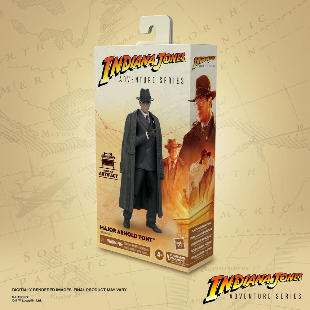 HASBRO INDIANA JONES I PREDATORI DELL ARCA PERDUTA MAJOR ARNOLD TOH