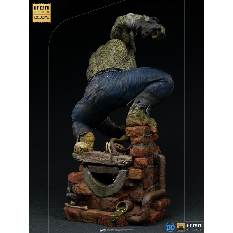 Iron Studios Dc Comics Killer Croc Bds Art Scale Deluxe Statua