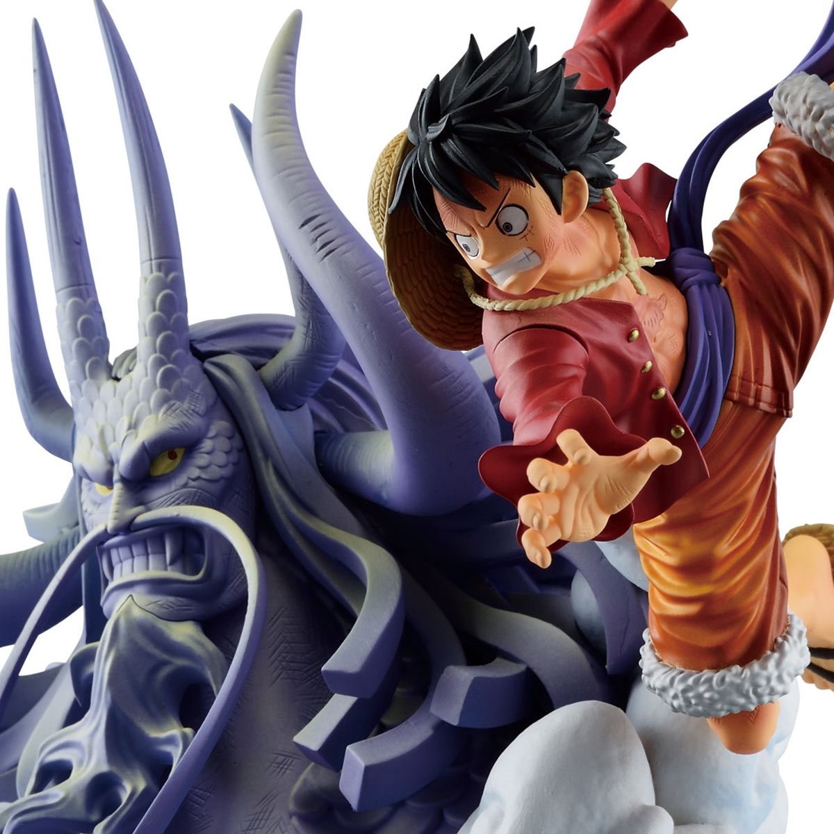 BANPRESTO ONE PIECE DIORAMATIC MONKEY D LUFFY THE BRUSH STATUA FIGURE