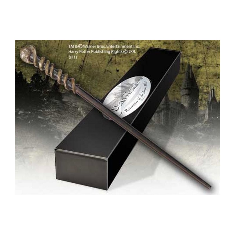 NOBLE COLLECTIONS HARRY POTTER WAND DEAN THOMAS REPLICA BACCHETTA