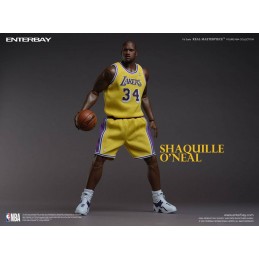 NBA COLLECTION REAL MASTERPIECE SHAQUILLE O'NEAL 37CM ACTION FIGURE ENTERBAY