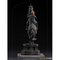 IRON STUDIOS HARRY POTTER DELUXE ART SCALE RON WEASLEY AT THE WIZARD CHESS 1/10 STATUE FIGURE