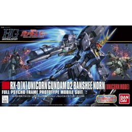 HIGH GRADE HGUC BANSHEE NORN UNICORN MODE 1/144 MODEL KIT ACTION FIGURE BANDAI