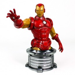 SEMIC MARVEL THE INVINCIBLE IRON MAN BUST STATUE 20CM RESIN FIGURE