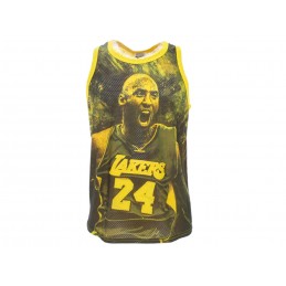 A STARS LEAGUE KOBE BRYANT YELLOW TANK TOP