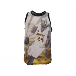 A STARS LEAGUE KOBE BRYANT BLACK TANK TOP