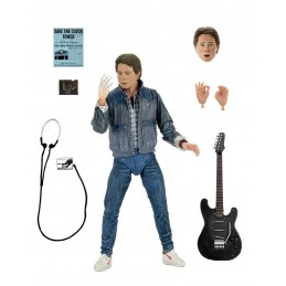 BACK TO THE FUTURE RITORNO AL FUTURO ULTIMATE MARTY BATTLE OF BANDS ACTION FIGURE NECA