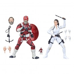 HASBRO MARVEL LEGENDS BLACK WIDOW RED GUARDIAN AND MELINA ACTION FIGURE