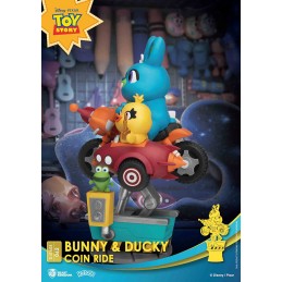D-STAGE TOY STORY BUNNY AND DUCKY COIN RIDE STATUA FIGURE DIORAMA BEAST KINGDOM