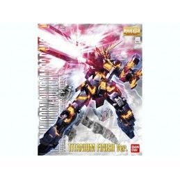 MASTER GRADE MG GUNDAM RX-0 BANSHEE TITANIUM FINISH 1/100 MODEL KIT BANDAI