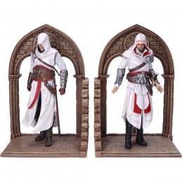 ASSASSIN'S CREED EZIO AUDITORE ALTAIR BOOKENDS FIGURE FERMALIBRI NEMESIS NOW