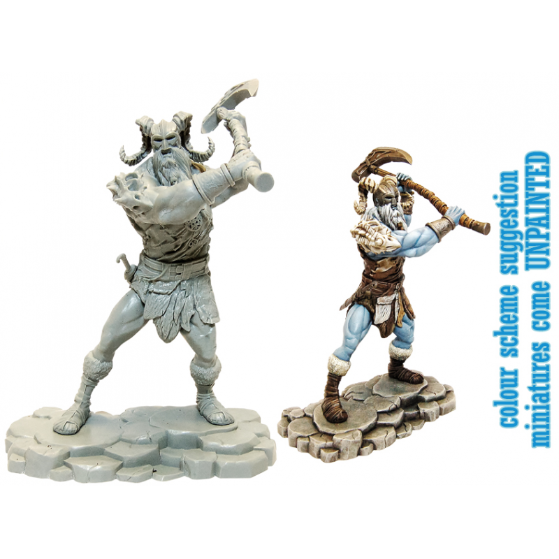 DUNGEONS AND DRAGONS ICEWIND DALE FROST GIANT RAVAGER MINI FIGURE GF9-BATTLEFRONT