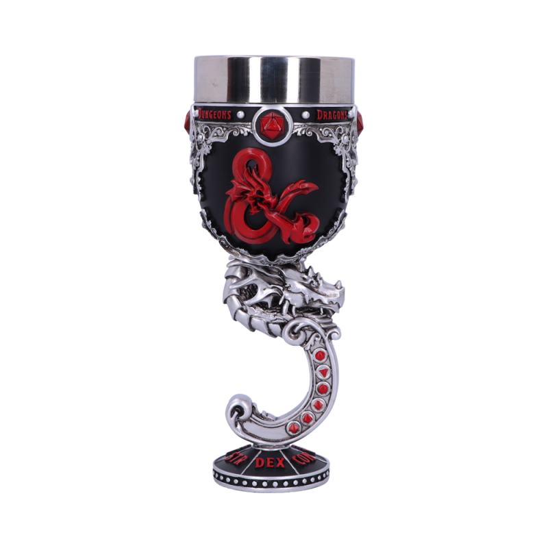 DUNGEONS AND DRAGONS GOBLET RESIN 20CM CALICE NEMESIS NOW
