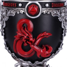 NEMESIS NOW DUNGEONS AND DRAGONS GOBLET RESIN 20CM CALICE