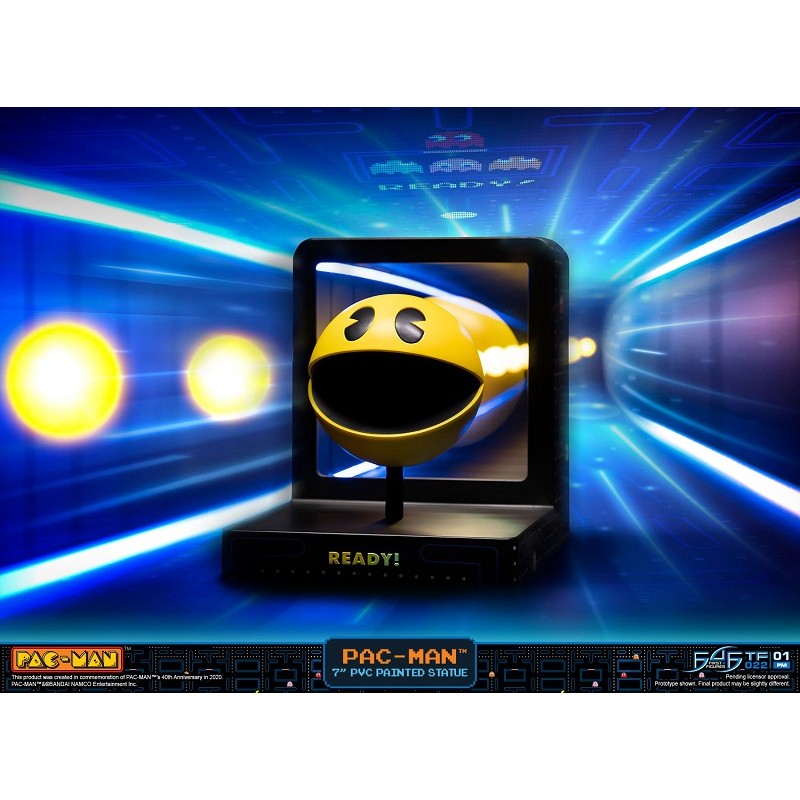 FIRST4FIGURES PAC-MAN PVC PAINTED STATUE 18CM FIGURE