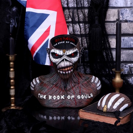 IRON MAIDEN THE BOOK OF SOULS EDDIE BUST BOX FIGURE