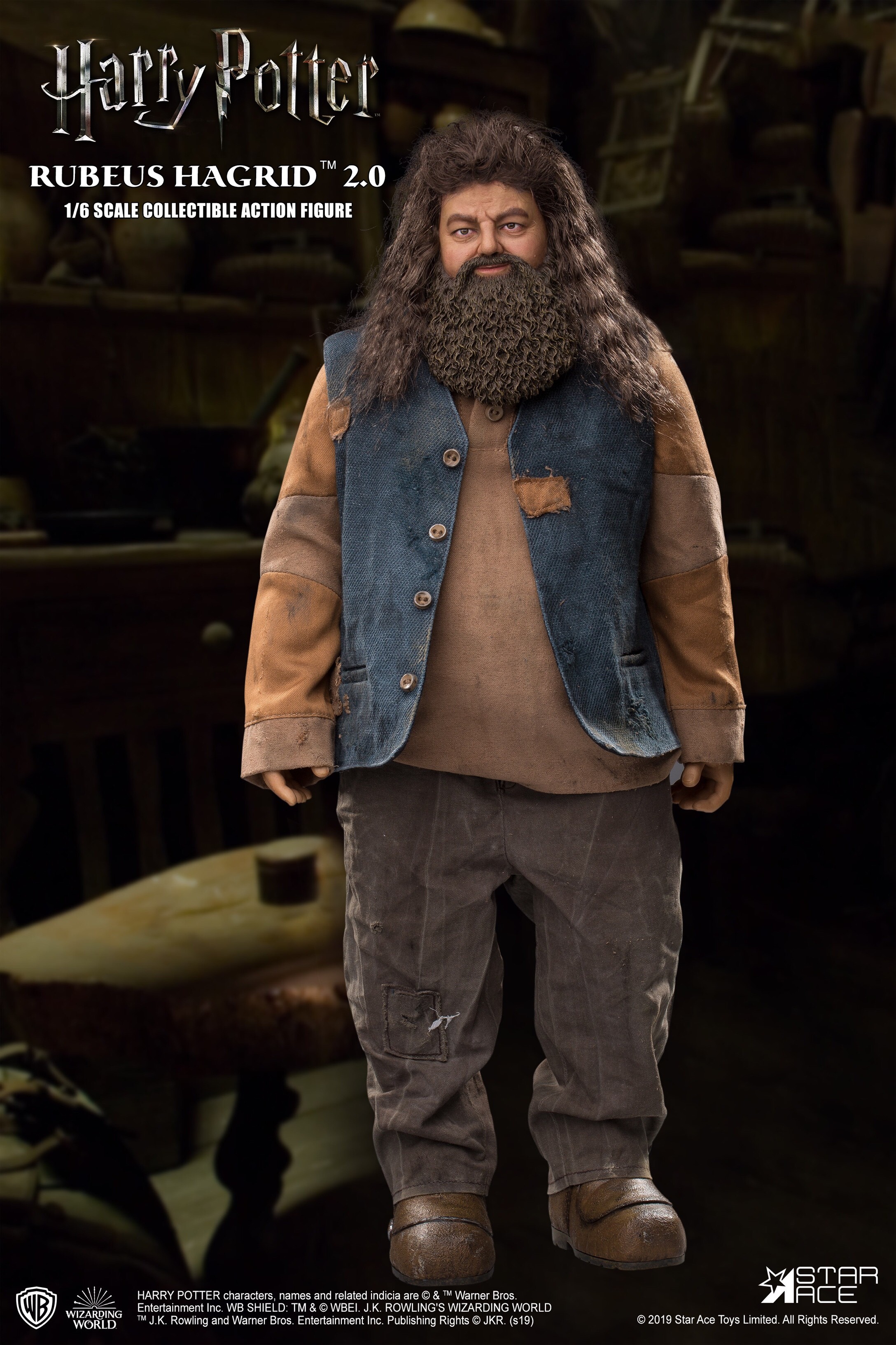 STAR ACE HARRY POTTER RUBEUS HAGRID DELUXE 1/6 