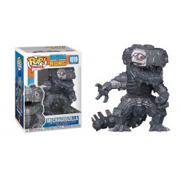FUNKO POP! GODZILLA VS KONG MECHAGODZILLA METALLIC BOBBLE HEAD FIGURE FUNKO