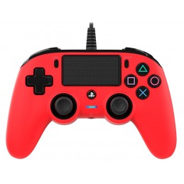 NACON CONTROLLER WIRED DUAL SHOCK 4 PS4 ROSSO