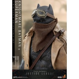 ZACK SNYDER'S JUSTICE LEAGUE KNIGHTMARE BATMAN AND SUPERMAN MASTERPIECE 1/6 ACTION FIGURE HOT TOYS