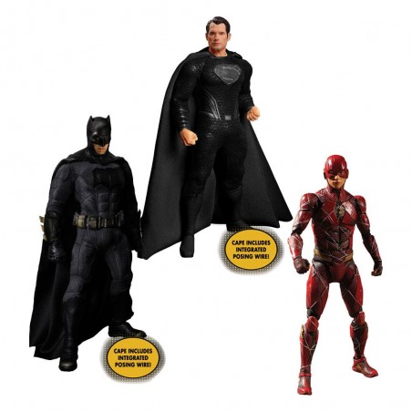ZACK SNYDER'S JUSTICE LEAGUE DELUXE STEEL BOX SET ONE:12 ACTION FIGURE