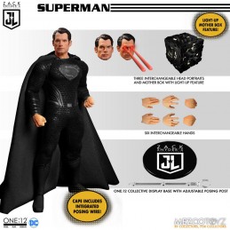 MEZCO TOYS ZACK SNYDER'S JUSTICE LEAGUE DELUXE STEEL BOX SET ONE:12 ACTION FIGURE