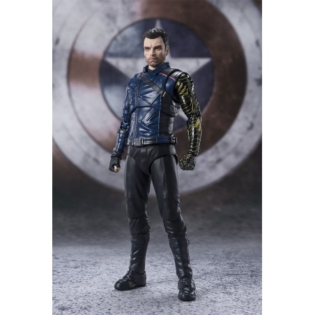 THE FALCON AND THE WINTER SOLDIER BUCKY BARNES S.H. FIGUARTS ACTION FIGURE