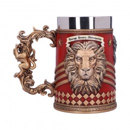 NEMESIS NOW HARRY POTTER GRYFFINDOR LOGO TANKARD RESIN BOCCALE