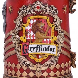 NEMESIS NOW HARRY POTTER GRYFFINDOR LOGO TANKARD RESIN BOCCALE