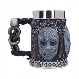 NEMESIS NOW HARRY POTTER DEATH EATERS LOGO TANKARD RESIN BOCCALE