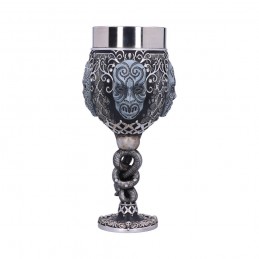 HARRY POTTER MANGIAMORTE LOGO GOBLET RESINA CALICE NEMESIS NOW