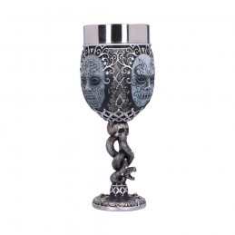 HARRY POTTER MANGIAMORTE LOGO GOBLET RESINA CALICE NEMESIS NOW