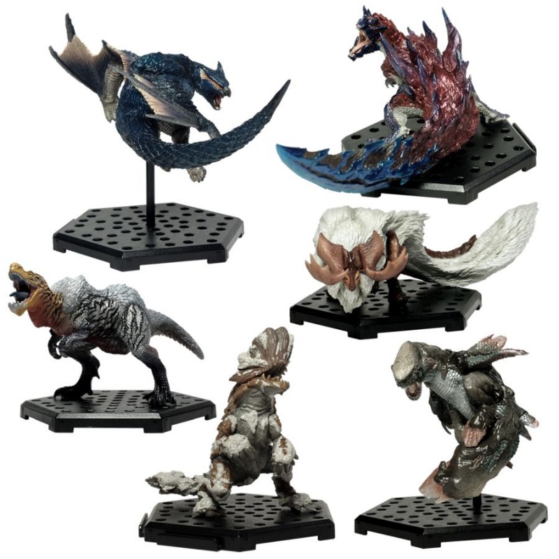 BUY MONSTER HUNTER TRADING FIGURES VOL.15 DISPLAY SET 6 MINI FIGURE...