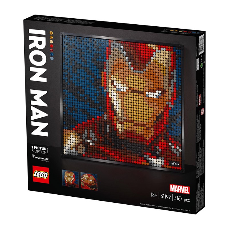 LEGO ART IRON MAN MARVEL 31199