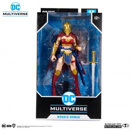 DC MULTIVERSE LKOE WONDER WOMAN WITH HELMET OF FATE ACTION FIGURE