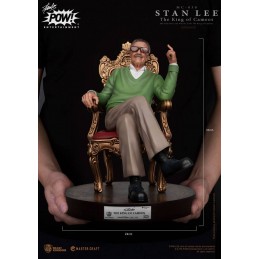 BEAST KINGDOM STAN LEE THE KING OF CAMEOS MASTER CRAFT 33CM STATUE FIGURE