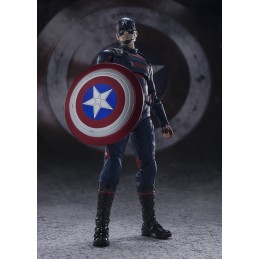 BANDAI THE FALCON AND THE WINTER SOLDIER CAPTAIN AMERICA S.H. FIGUARTS ACTION FIGURE