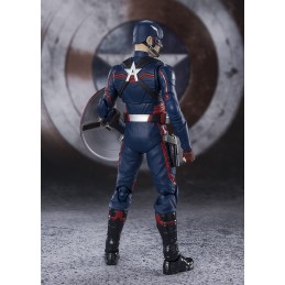 THE FALCON AND THE WINTER SOLDIER CAPTAIN AMERICA S.H. FIGUARTS ACTION FIGURE BANDAI