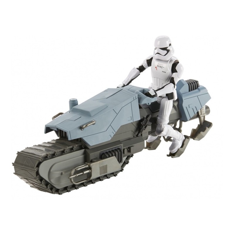 STAR WARS FIRST ORDER DRIVER AND TREADSPEEDER ACTION FIGURE HASBRO