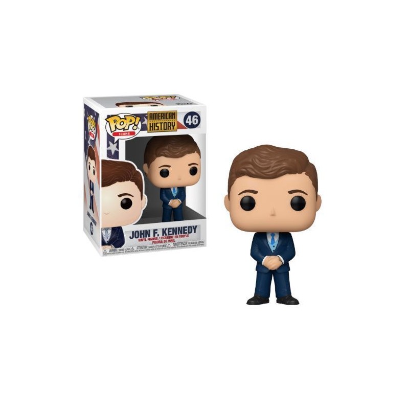 FUNKO POP! AMERICAN HISTORY JOHN F. KENNEDY BOBBLE HEAD FIGURE FUNKO