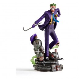 DC COMICS THE JOKER DELUXE ART SCALE 1/10 STATUA FIGURE IRON STUDIOS