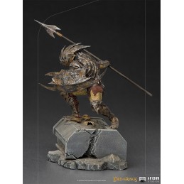 LORD OF THE RINGS ARMORED ORC ART SCALE 1/10 STATUA FIGURE IRON STUDIOS