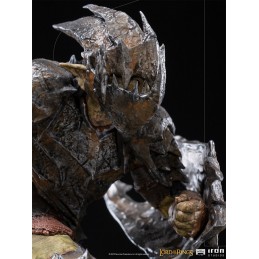 IRON STUDIOS LORD OF THE RINGS ARMORED ORC ART SCALE 1/10 STATUE FIGURE