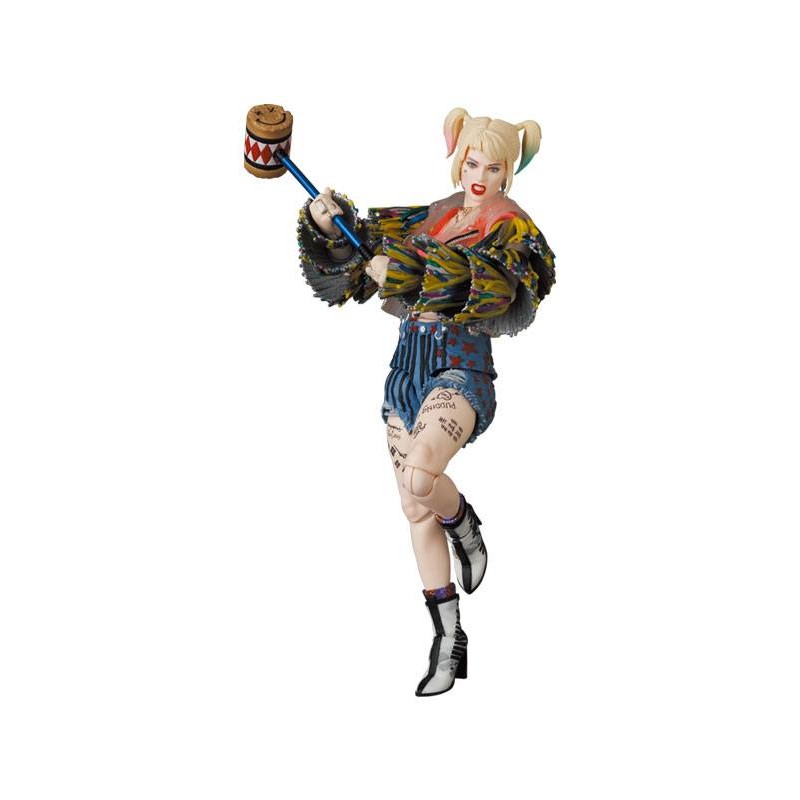 MEDICOM TOY BIRDS OF PREY HARLEY QUINN CAUTION TAPE JACKET MAF EX ACTION FIGURE MEDICOM TOY BIRDS OF PREY HARLEY QUINN CAUTION TAPE JACKET MAF EX ACTION FIGURE