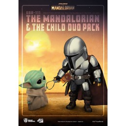 THE MANDALORIAN AND THE CHILD EGG ATTACK ACTION FIGURE BEAST KINGDOM
