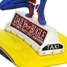 MARVEL GALLERY SPIDER-MAN ON TAXI FIGURE STATUE DIAMOND SELECT