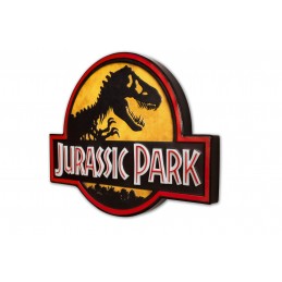 JURASSIC PARK METAL WALL SIGN LOGO DOCTOR COLLECTOR