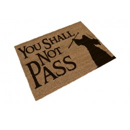 THE LORD OF THE RINGS YOU SHALL NOT PASS DOORMAT ZERBINO TAPPETINO SD TOYS