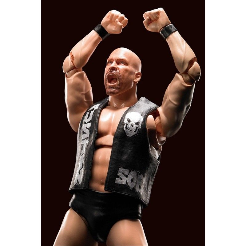 BANDAI WWE STONE COLD STEVE AUSTIN S.H. FIGUARTS SHF ACTION FIGURE