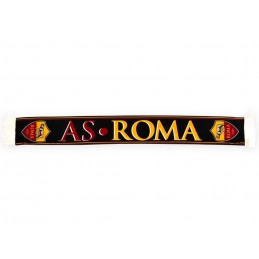 SCIARPA SCARF POLIESTERE AS ROMA UFFICIALE NERA